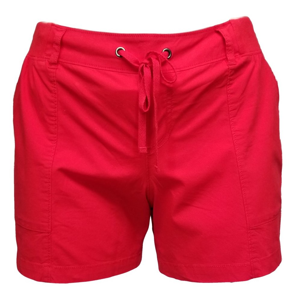 Lane Bryant Shorts Red Causal Soft Drawstring NWT